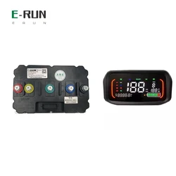 Pmsm bldc fard river controller nd96880 96v dc 800a 6-8kw mit n7 buntem lcd display für elektrisches motorrad atv