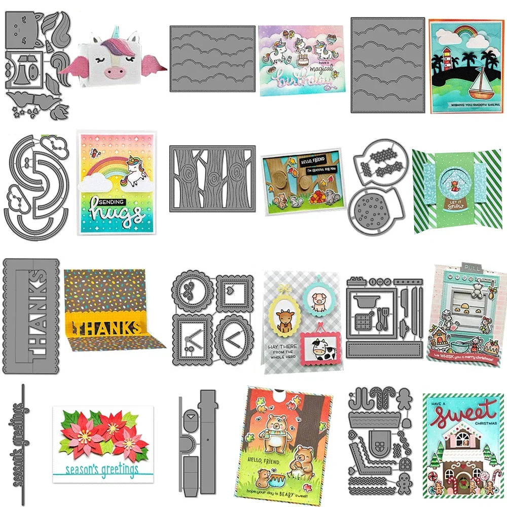 Mini-Bilderrahmen, Schneekugel-Szenen, fügen Metall-Stanzformen, Prägestanschnitt für DIY-Kartenherstellung, Scrapbooking, Bastelbedarf hinzu