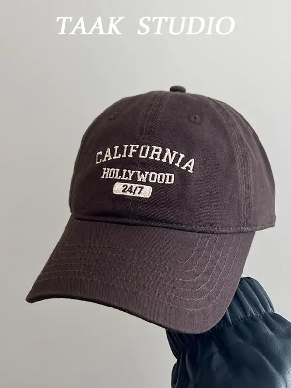 قبعة بيسبول أمريكية كلاسيكية مطرزة بحروف الشارع، قبعة صيفية متعددة الاستخدامات للرجال