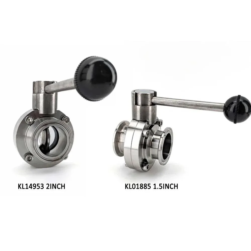 

Быстроразъемный дроссельный клапан из нержавеющей стали 304, рукоделие для пивоварения и пищевых продуктов, ручной быстроразъемный зажим и патрон