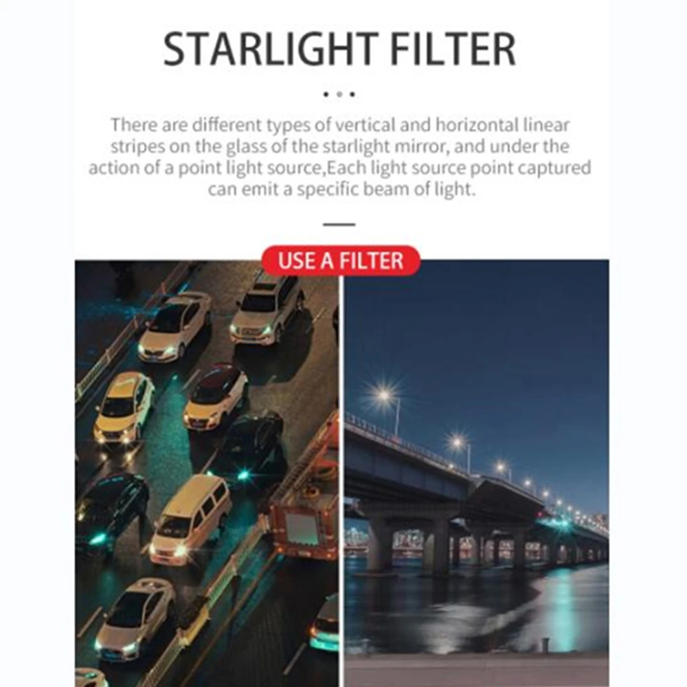 مرشح عدسة زجاجية UV CPL ستار ليلة ل DJI Mavic 3 برو Mavic3 الطائرة بدون طيار