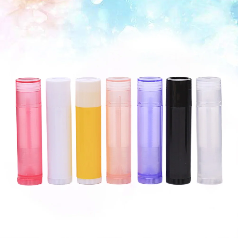 

56pcs 5g Women Empty Plastic Tubes Containers Lip Gloss Storage Container for Ladies and Girls (8pcs each for Transpare