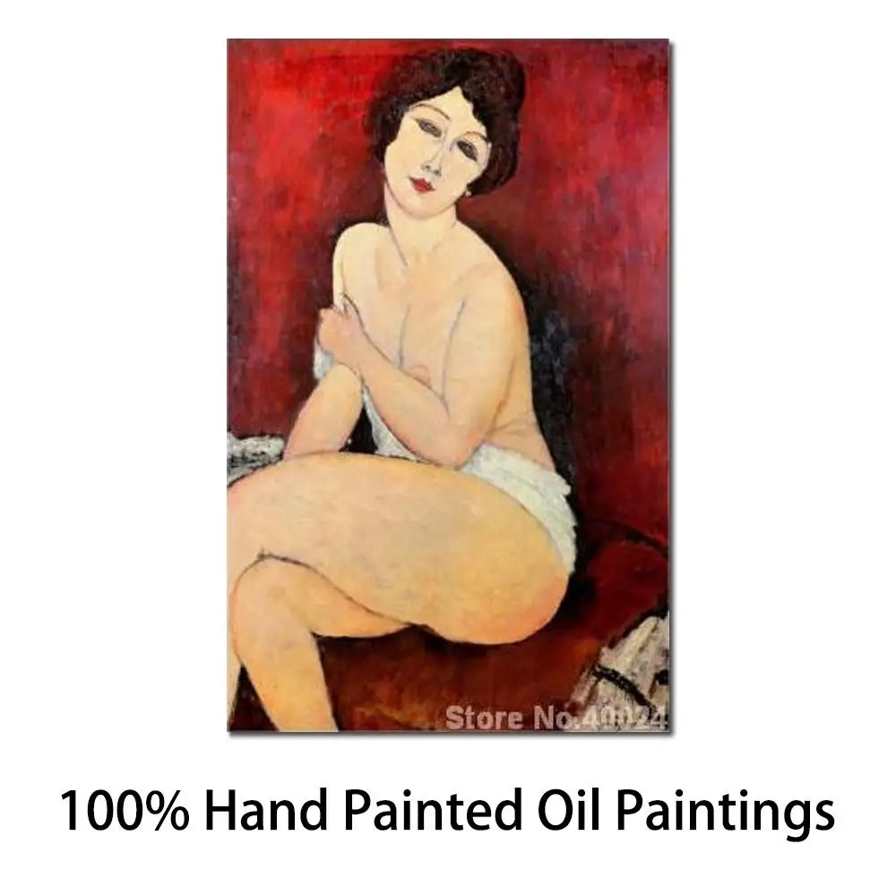 

Woman Art Online Amedeo Modigliani Paintings Large Seated Nude High Quality Hand Painted