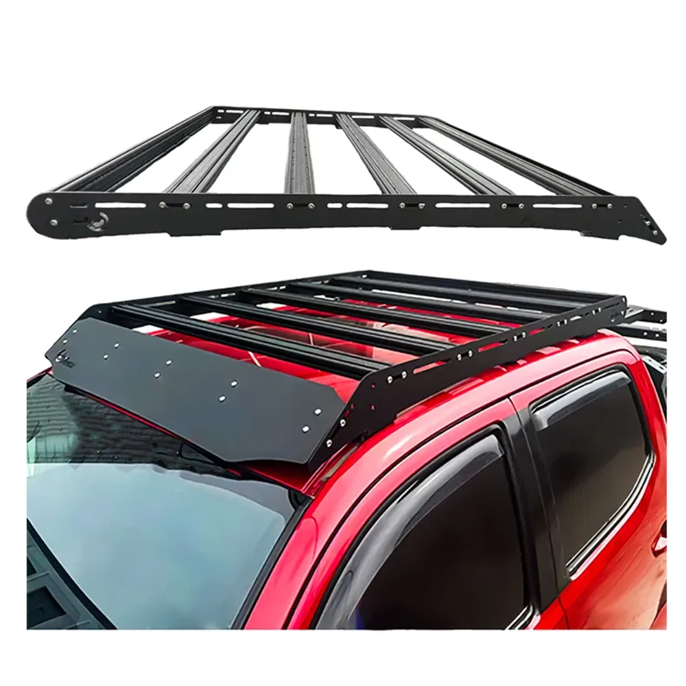 Top Roof Rack Luggage Holder Platform Carrier Exterior Racks For Toyota Tacoma 2005-2022 Off Road Car Accessories