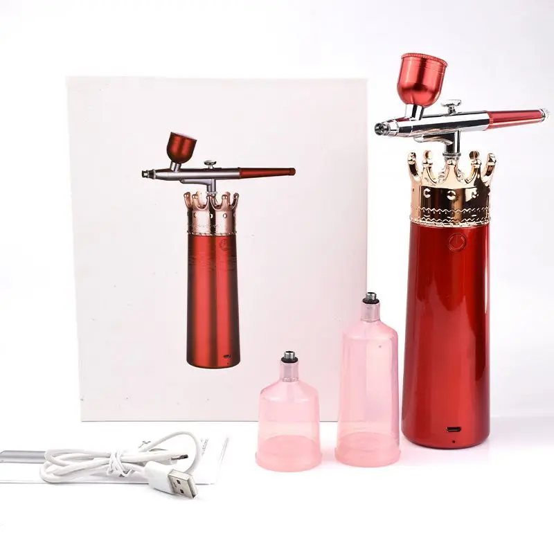Oxygen injection instrument beauty, household handheld face introduction of water oxygen injection full absorption of hydrating