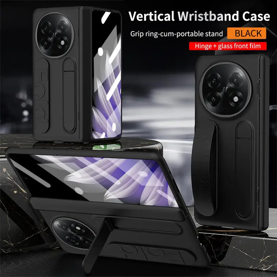 

Для OPPO Find N5 N3 силиконовое вращение 180° ° Складной браслет * Подставка * Петля 3-в-1 Полная защита объектива Устойчивый к падению чехол для телефона