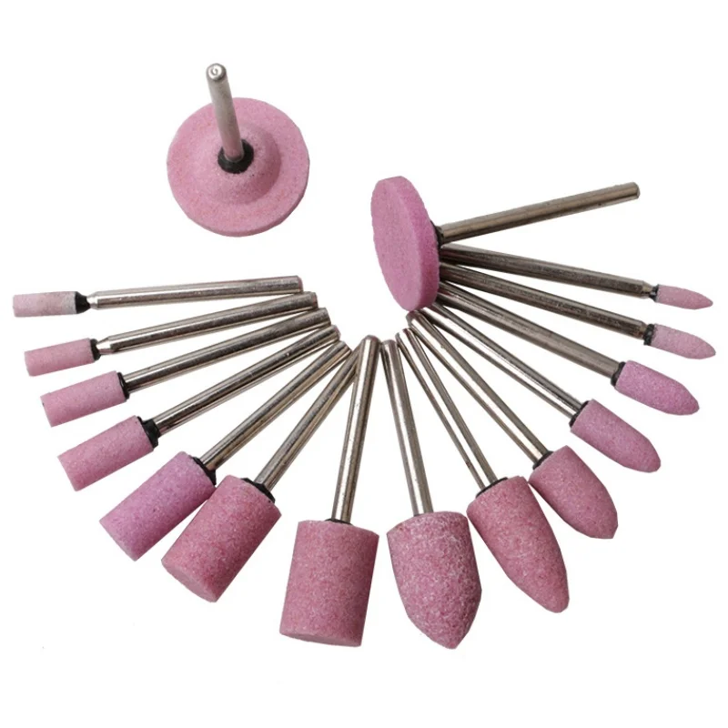 2-20pcs Mounted Grinding Stone Head Abrasive Polishing-Wheel Bits 3mm/6mm Shank For Dremel Grinder Drill Power Tool Accessories - view 5