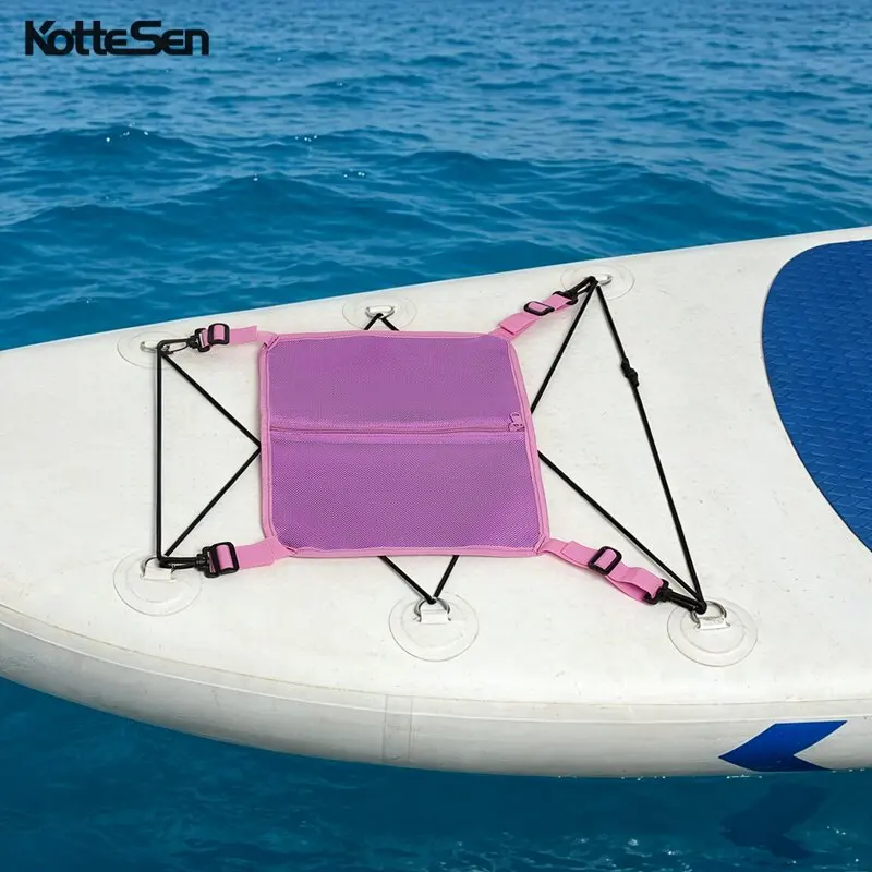 Kottesen SUP Paddleboard Aufbewahrungstasche Surfbrett Tragbare Bunte Aufbewahrungstasche Tragbare Netz-Aufbewahrungstasche