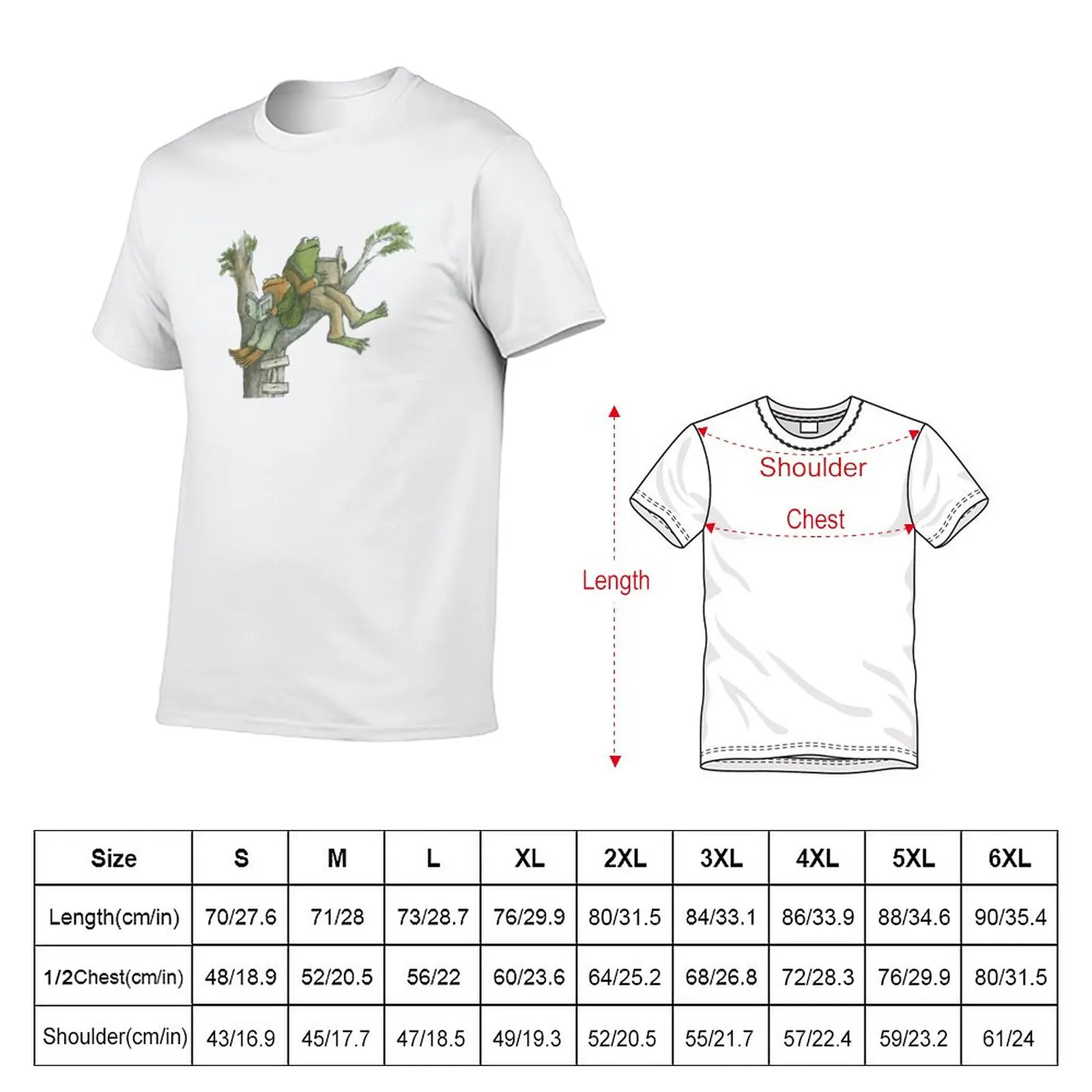 New Frog and Toad reading in tree T-Shirt boys t shirts aesthetic clothes mens t shirts pack