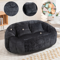 Modern Bean Bag Lazy Sofa Durable Comfort Lounger, High Back Bean Bag Chair Couch, for Adults and Children, for Indoor & Outdoor