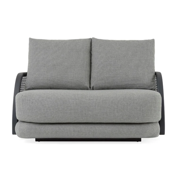 &Contemporary Tufted Solid Wood Living Room Furniture Lounge Chair Comfortable Recliner for Home Villa Use