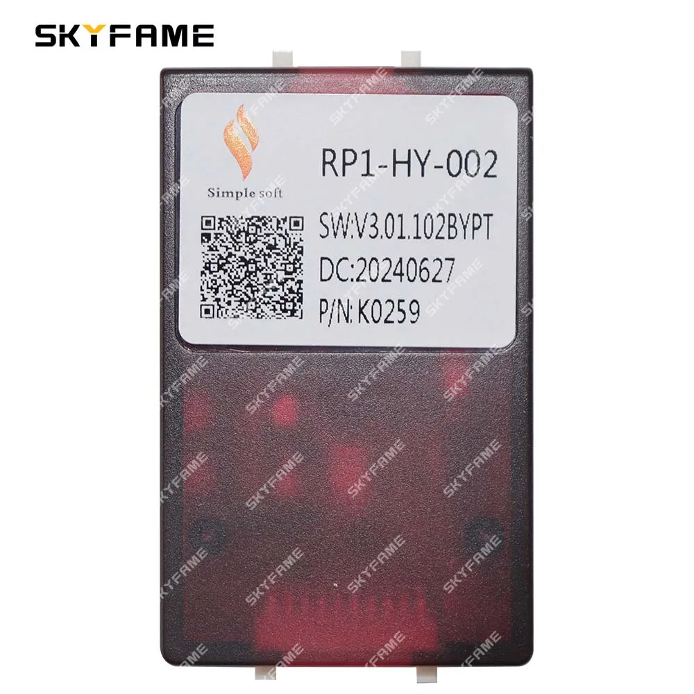 SKYFAME 16Pin Car Stereo Wire Harness Canbus Box Decoder For Hyundai IX45 KIA Sportage K7 Cadenza HY-SS-04 RP1-HY-002