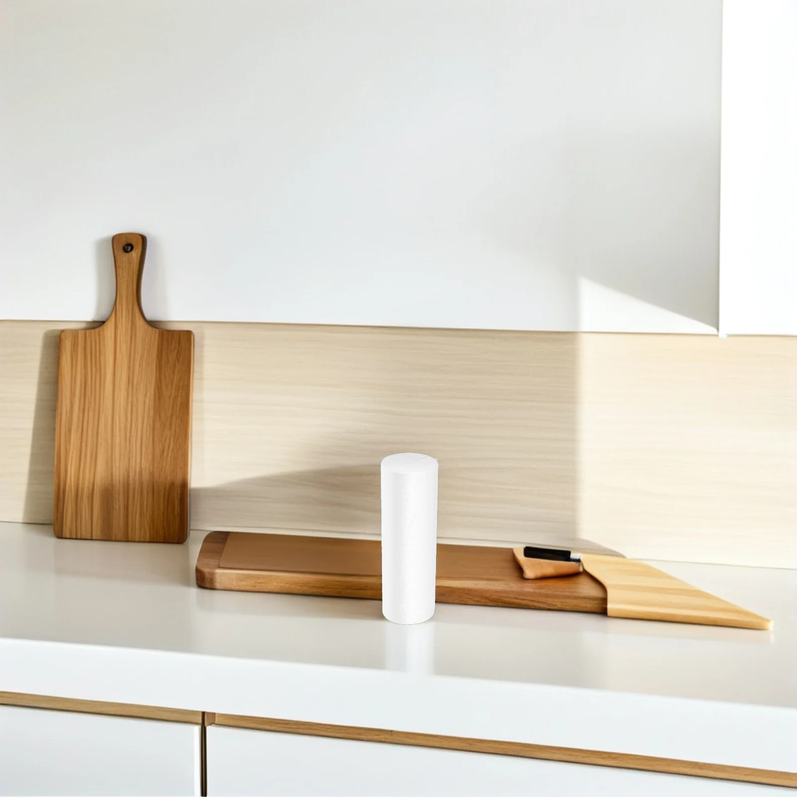 

12Pcs White Polystyrene Cylinders Foam Rods for Art Crafts DIY Painting Decorations Holiday Event Supplies Polystyrene Cylinder