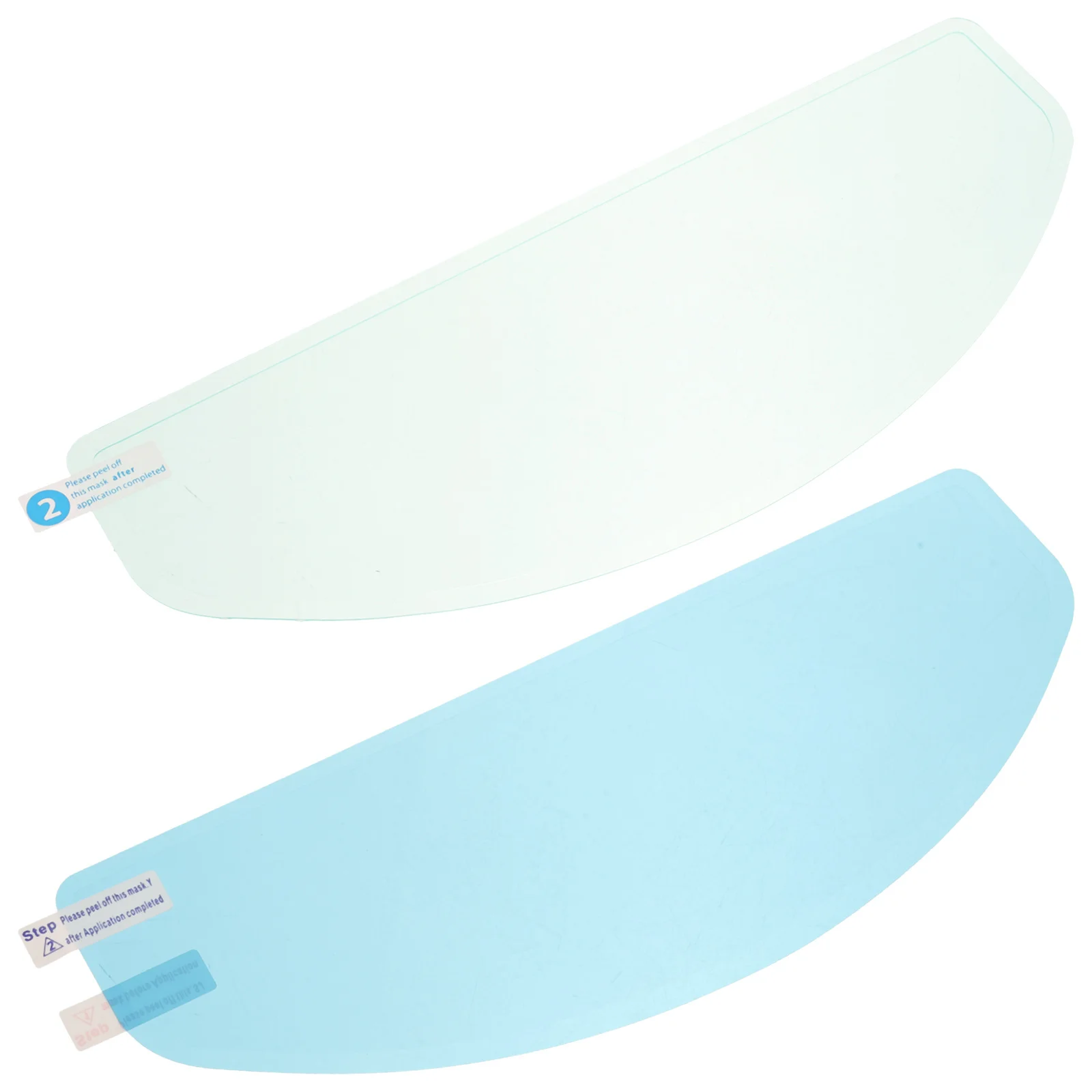 

2Pcs Anti Fog Film Motorcycle Rain Shield for Clear Visibility Universal Fit Replacement Lens Cover Easy Install Anti