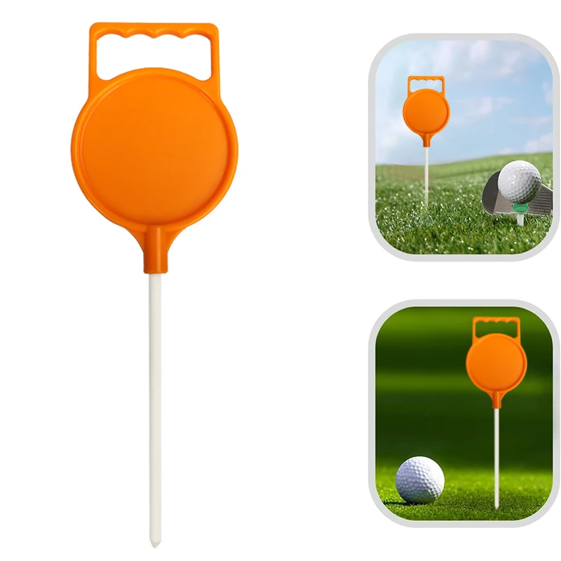 1 pcs Colorful Plastic Golf Tee Marker Lightweight Golf Ball Position Marker Golfs Court Tee Marker Accessories