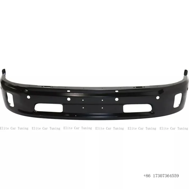 

Steel Black Front Bumper Face Bar Primered, Fits 2013-2018 Models