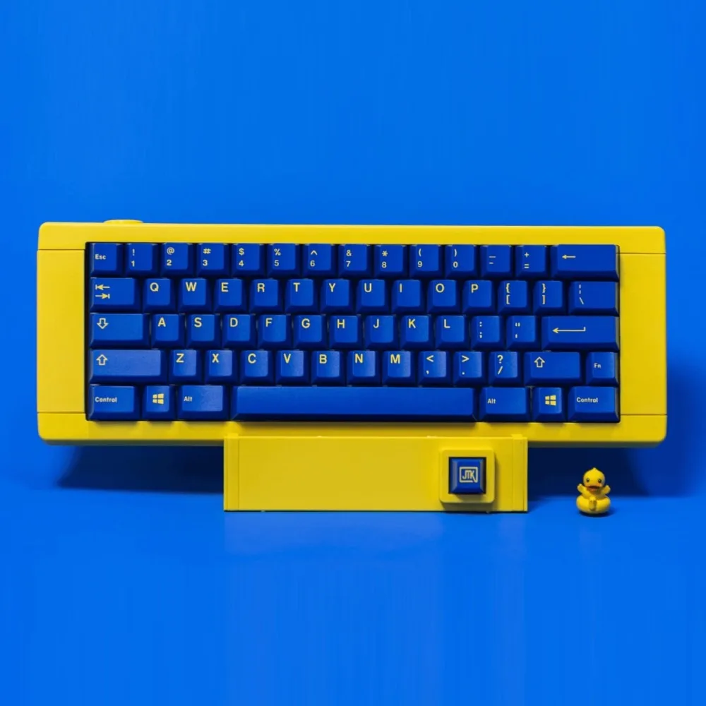 BBox60 Ikey Mechanical Keyboard Kit Wireless Tri-mode Gasket Hot-Swap RGB Custom Special Editions Yellow 60% Gaming Keyboard