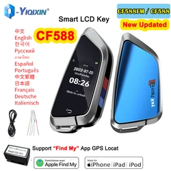 CF588 Universal Smart Remote Key Vinden Mijn Lcd-scherm Voor Bmw Benz Audi Toyota Honda Cadillac Ford Hyundai Vw Comfortabele entry