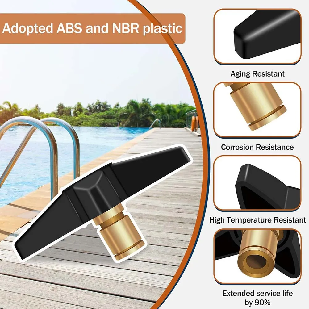 Kit de piscina com botão de bloqueio, Clear Plus Cartridge, função melhorada, atualizar o seu para Star, atualizar o seu