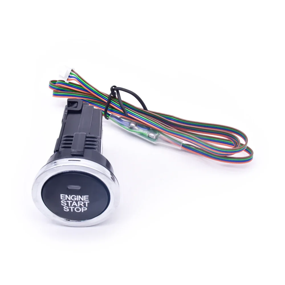 Sistem Entri Tanpa Kunci PKE Tombol Tekan Start Stop Starter Jarak Jauh Alarm Mobil Universal Mobil