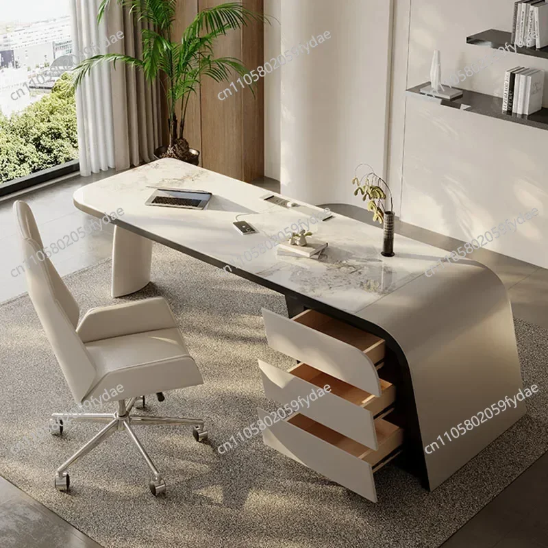 A Executive Office Computer Shelf Pullout Under Desktop Writing Desk Gaming Tavolo Da Lavoro