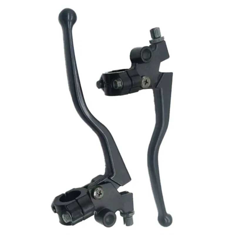 A48P-2X Black Brake & Clutch Lever Cable Front Brake Handlebar Clutch Lever For Honda CG125 125 150 Pit Dirt