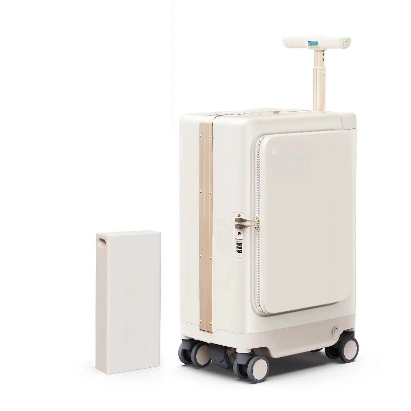 

Electric suitcase, fashion travel tie rod boarding case, can ride, can seat adults