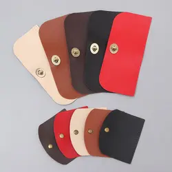 New Fashion Replacement Shoulder Bag Flap Material Cover PU Leather Handmade Bottom Handbag DIY Bag Parts Accessories for Women