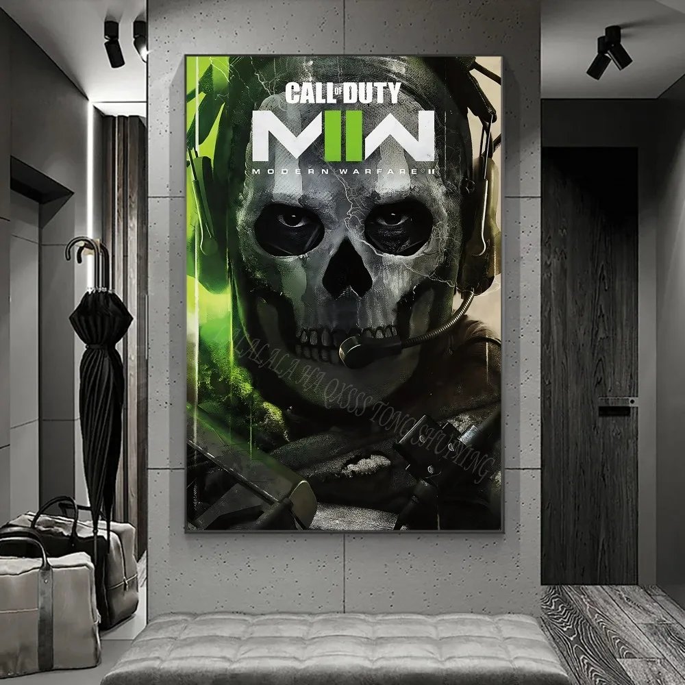 ملصق Call Of Duty Black Ops للحرب الباردة لغرفة المعيشة وغرفة النوم والمقهى ديكور فني