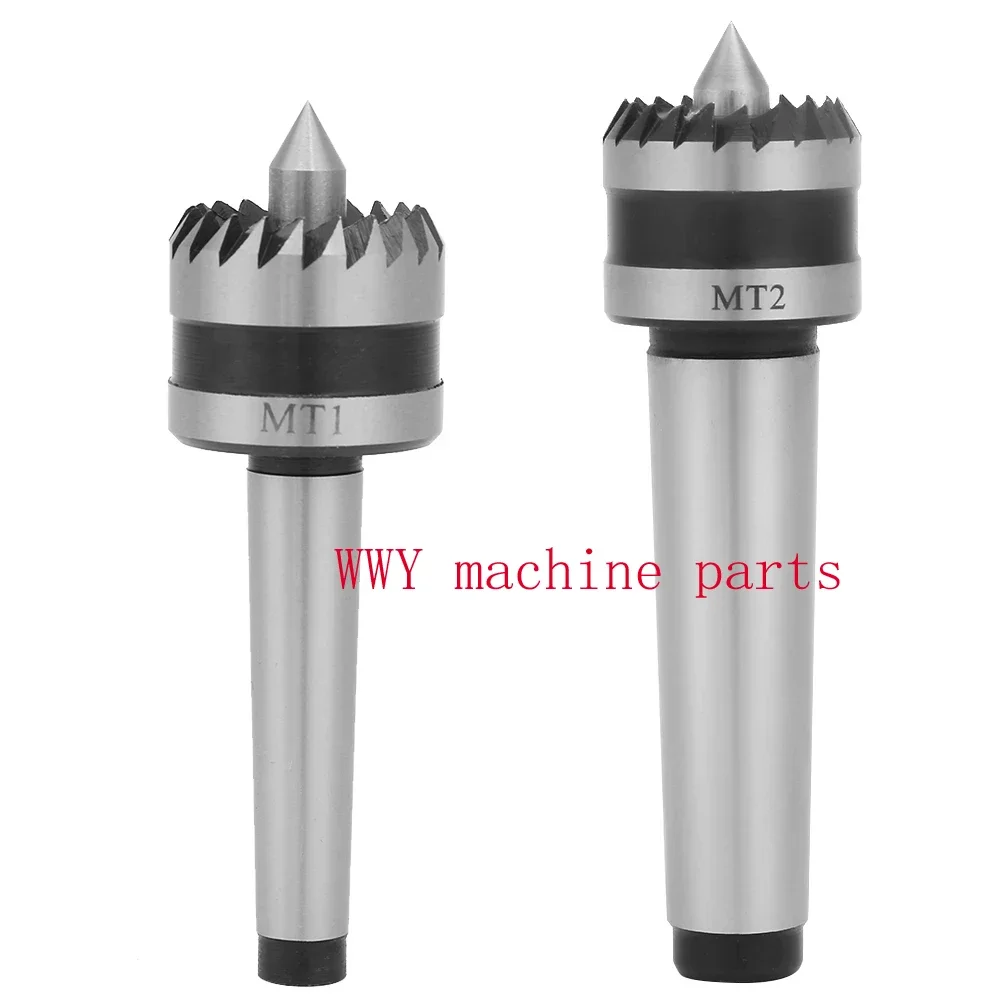 1pc Accuracy Heavy Duty Bearing Tailstock Center Metal Wood Lathe Turning Tool Lathe Bored Tailstock 0.01MM High Quality