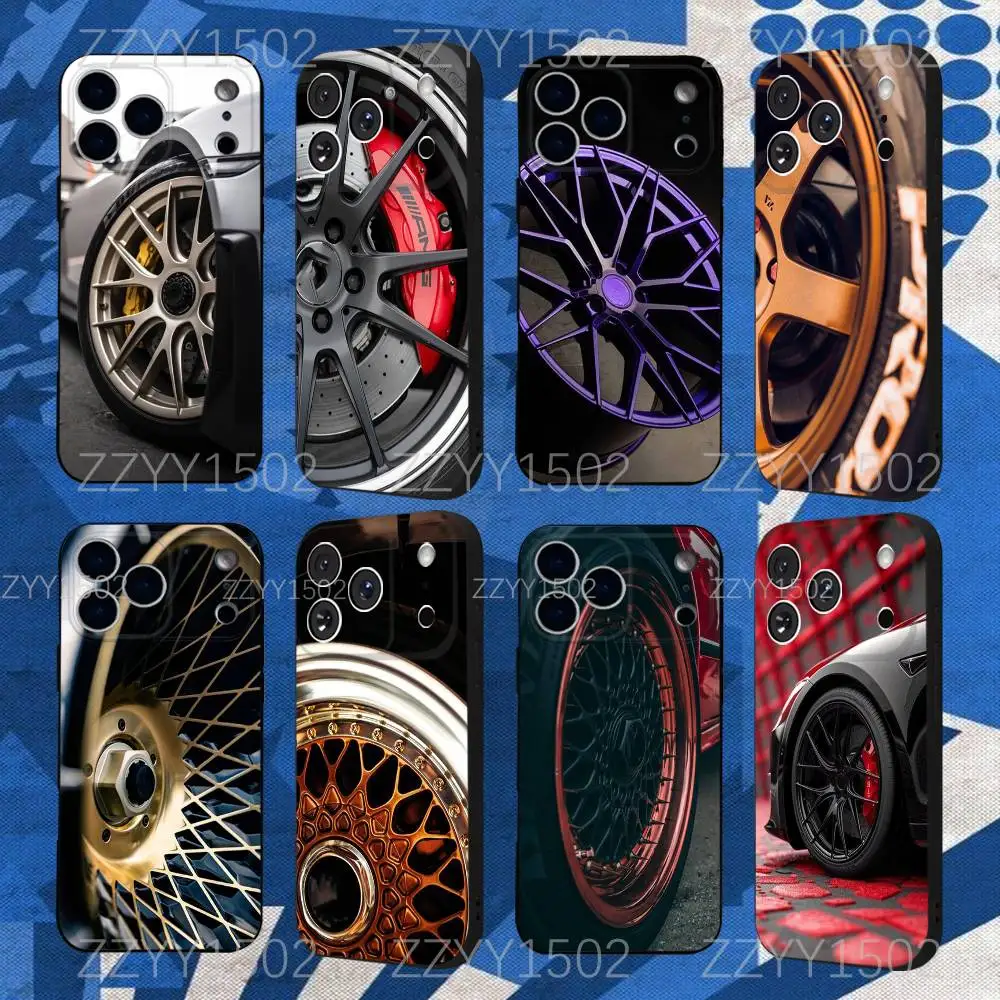 

Bbs-S Super Car Wheels For iPhone 17,16,15,14,13,12,X,XS,8,7,Pro,Max,Plus,E,SE4,Air,Mini Ultra-Thin Shell Slim Fit Phone Case