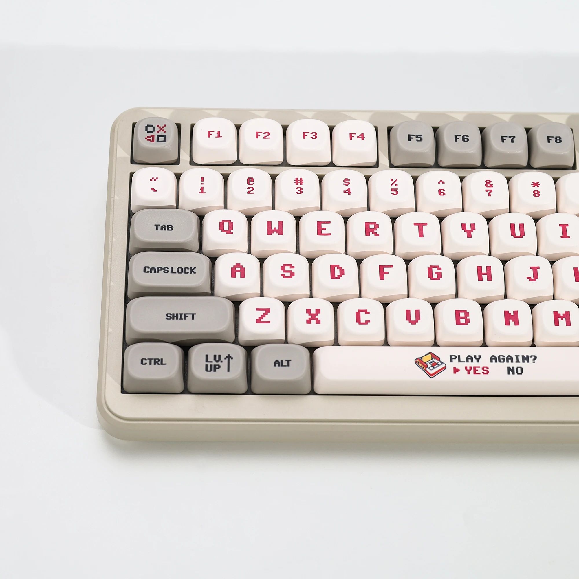 KBDiy Retro Anime Tastenkappen KOA MOA Profil PBT Tastenkappen ISO MAC Custom 142 Tasten für 60% 75% Gaming Mechanische Tastatur KIT Tastenkappen – Detail 6