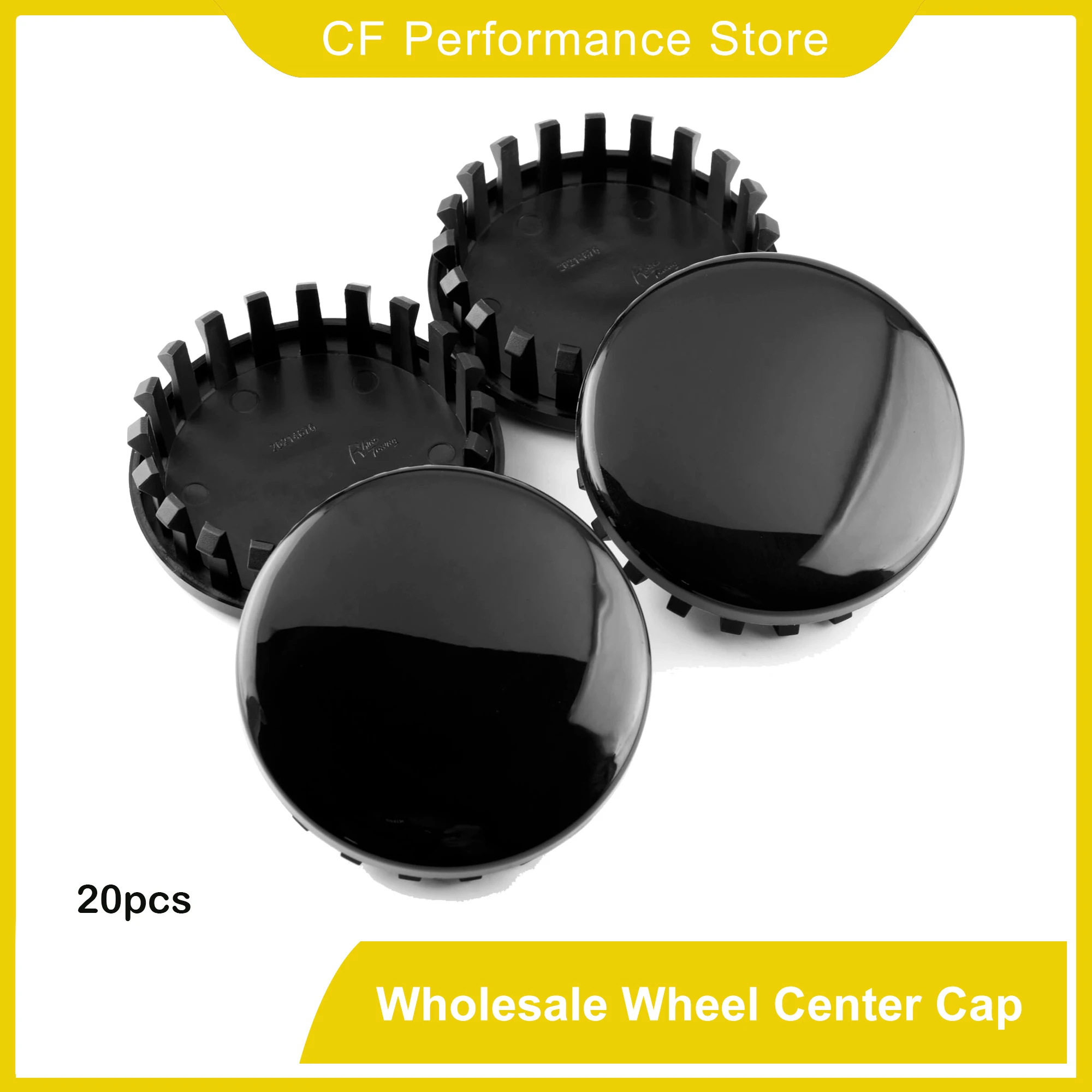 20pcs 82mm Car Wheel Caps For Rim Cover Colorado Van Yukon XL 1500 9595383 20941994 Hubcap Black Carbon Fiber Auto Accessories