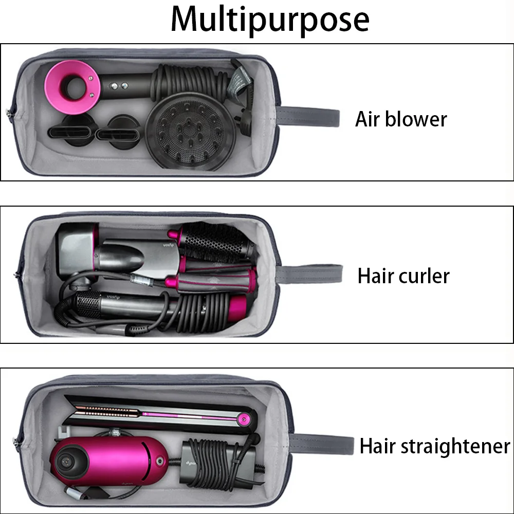 Hair Dryer Storage Bag Portable Dustproof Organizer Storage Bag For Dyson Hair Travel Bag Case For Protection Hair Dryer