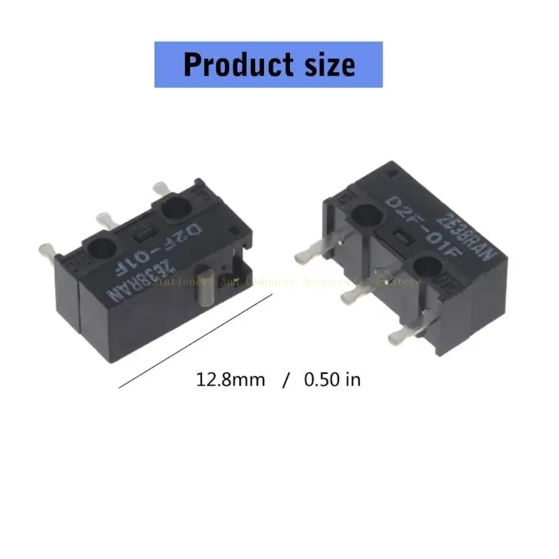 ماوس D2F-01F مصمم بدقة لتصنيف القوة G502 GPW Microswitch 0.7N