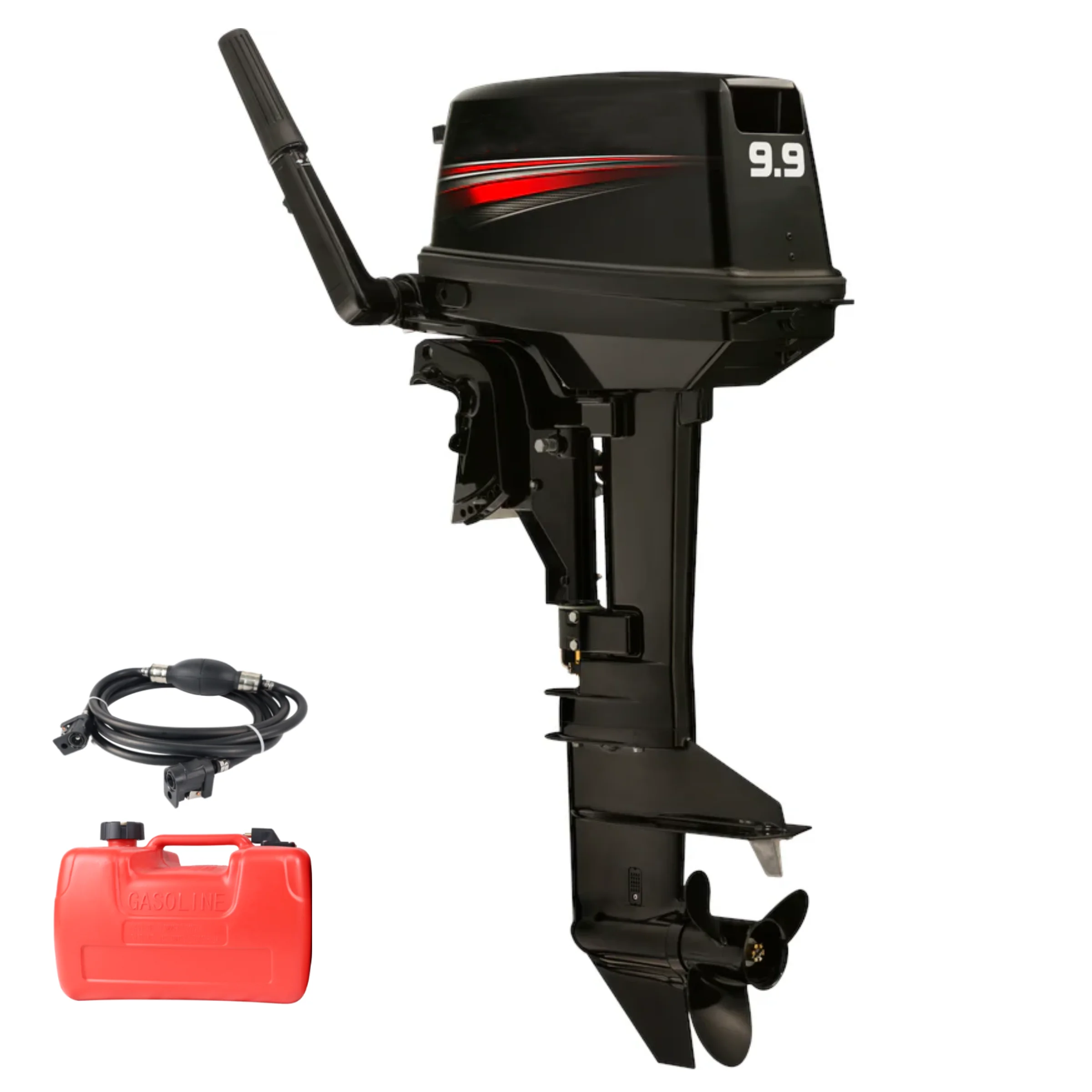2 Stroke 15 HP Short Shaft  Boat Engine 9.9 HP Long Shaft Outboard Motor
