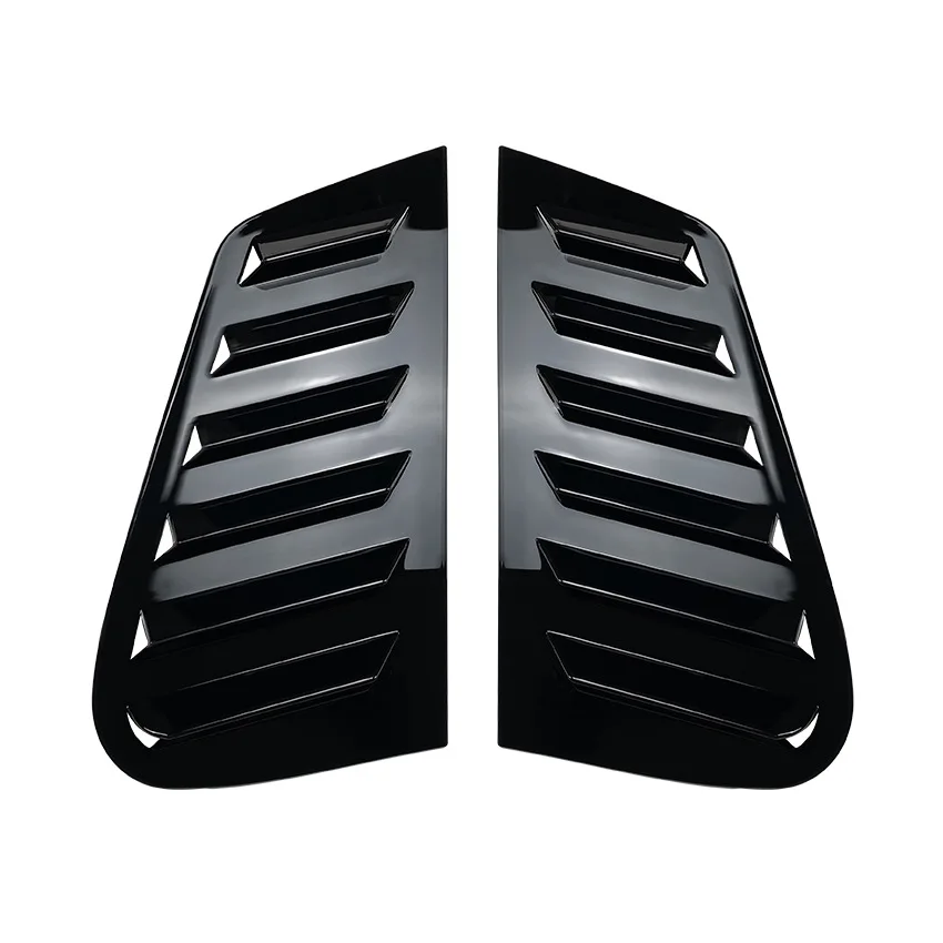 A Pair Rear Window Louver Shutter For Volkswagen Golf 4 MK4 1997-2006 Side Air Vents Shutter Cover Trim Exterior Accessories