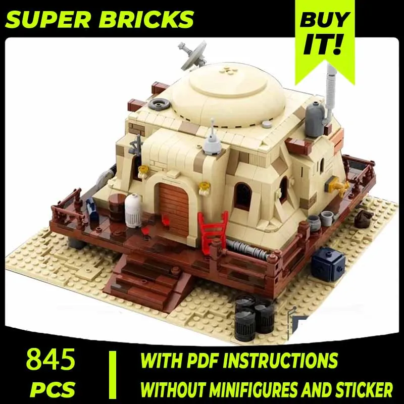 Popolare Star Movie Model Moc Building Bricks Space Desert Town Technology blocchi modulari regali giocattoli di natale set fai da te assemblaggio