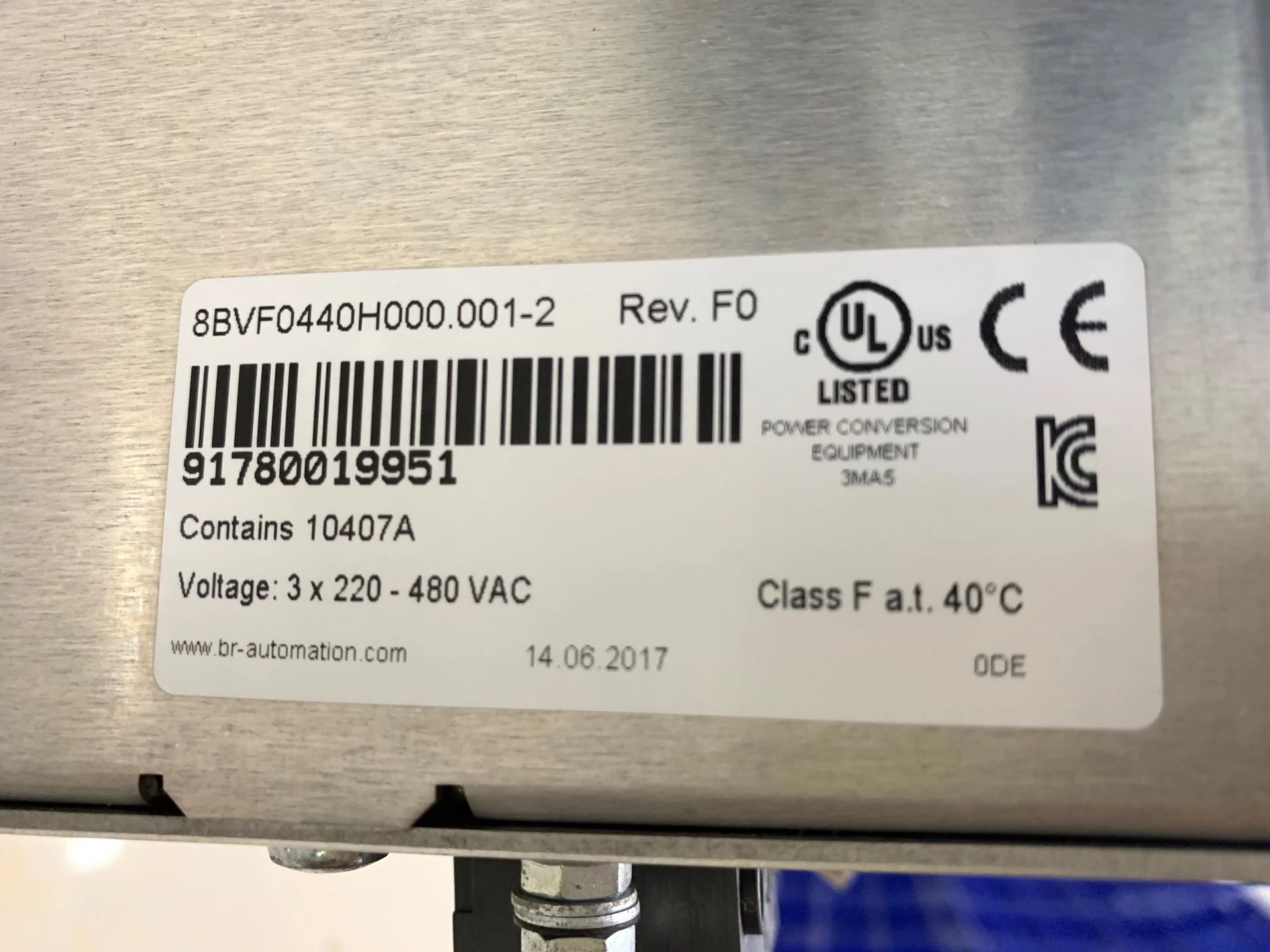 8BVF0440H000.001-2 مرشح لـ B&R