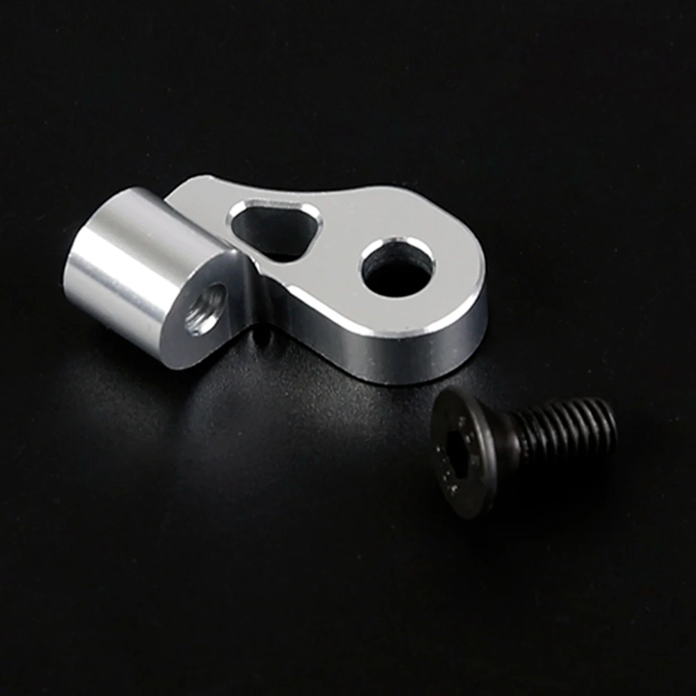 Practical Cnc Metal Clutch Fixing Block for 1/5 HPI ROVAN KM BAJA 5B 5T 5B 5SC TRUCK RC CAR Toys Parts,Silver