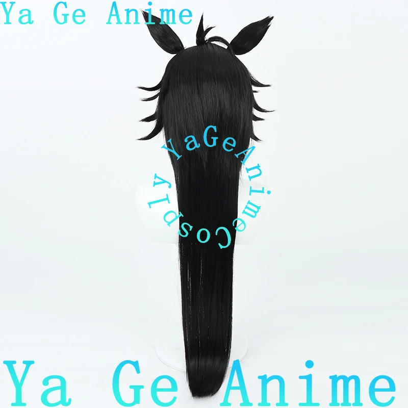 Ya Ge Anime Uma Musume Pretty Derby Air Shakkyo Cosplay Perücke mit Ohren und Schwanz Pferderennen Mädchen Spiel Realität Show Charakter Perücke