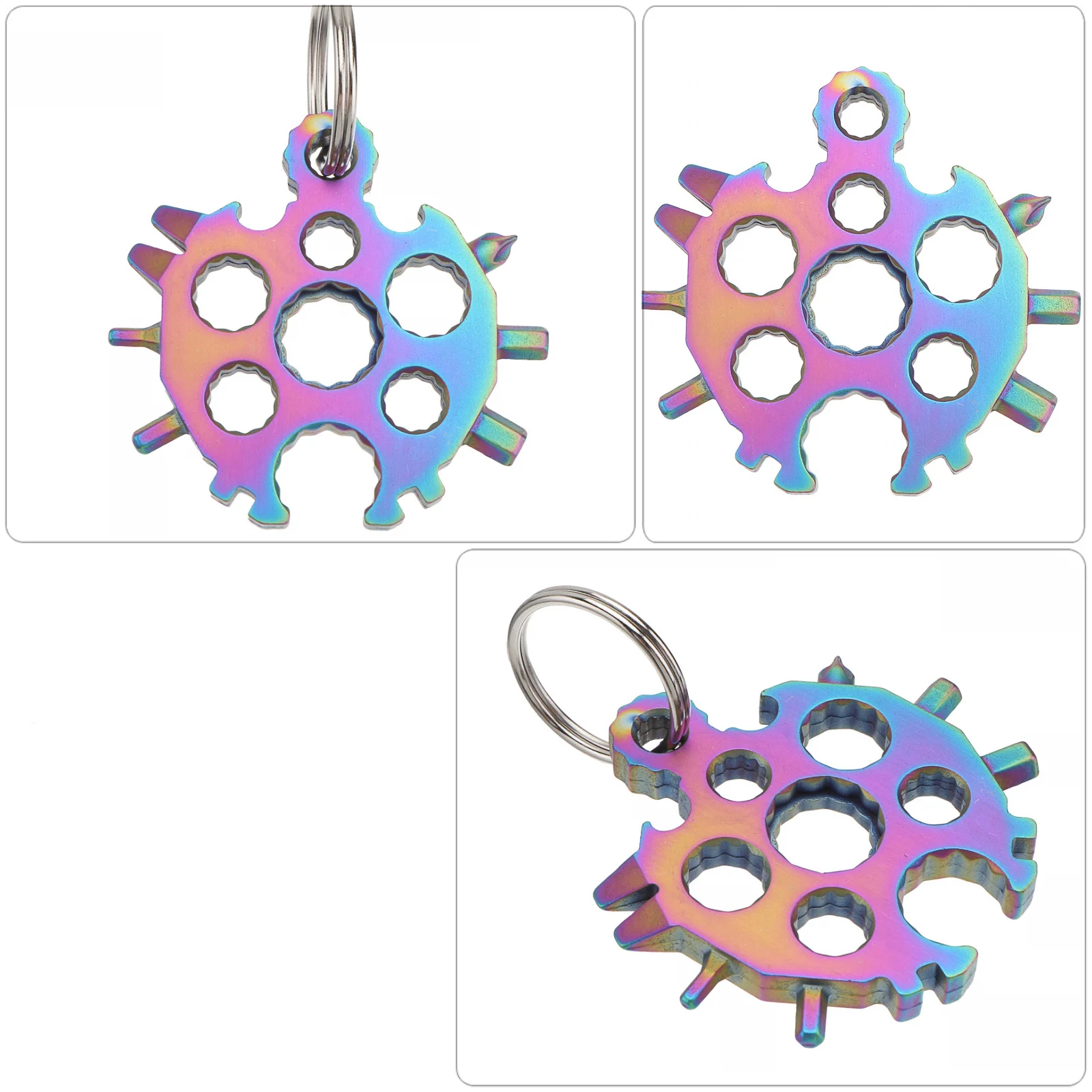 1 قطعة 20 في 1 ندفة الثلج وجع قوي المعادن البناء غرامة البولندية حافة لا إصابة اليد مثالية المفاتيح أداة إصلاح والعتاد