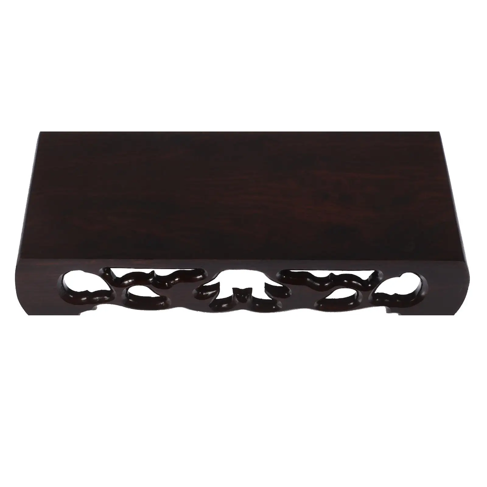 

Wooden Plant Bonsai Shelf Smooth Surface Chicken Wing Wood Multi Purpose Potting Shelf Planter Holder Bonsai Storage
