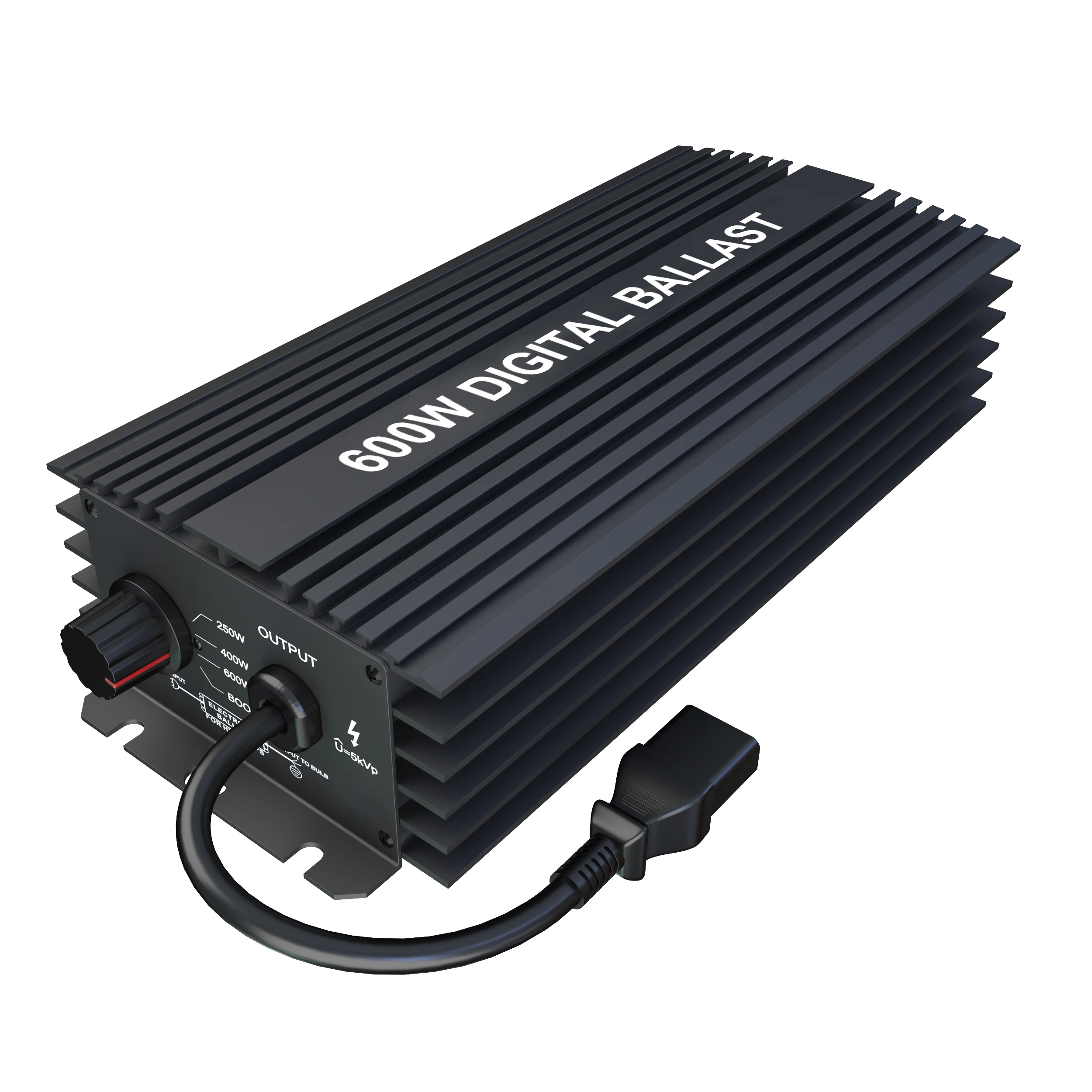 Reator Digital Regulável para Hps Grow Light Led Hidropônico 250w 400w 600w