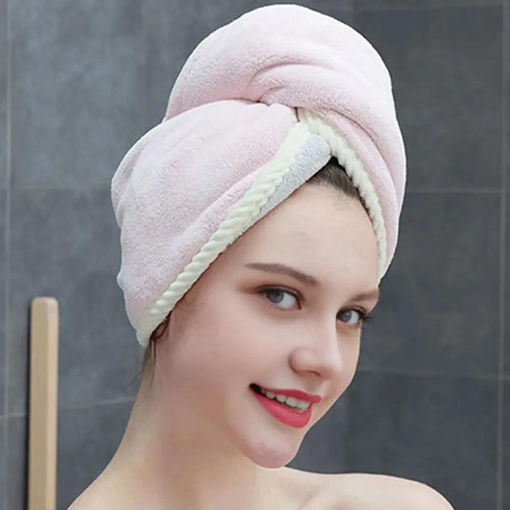 Women Hair Towel Wrap, Microfiber Absorbent Hair Turban, Quick Dry, Anti-Frizz Hair Drying Towel for Long Thick CurlyHair 90