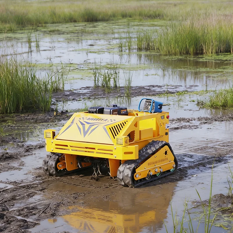 

Индивидуальная машина для прополки теплиц с интеллектуальным дистанционным управлением, вращающаяся газонокосилка на всю дорогу