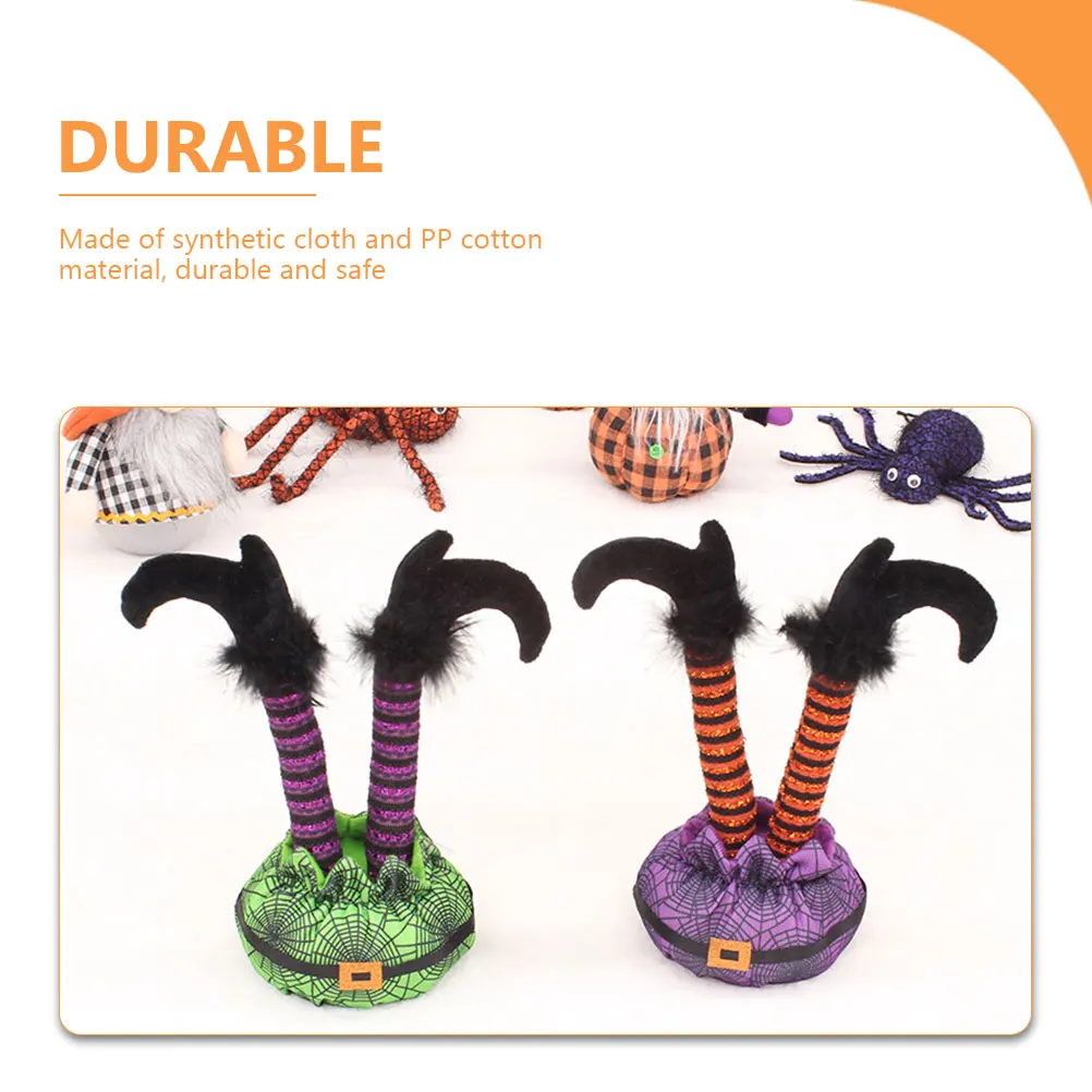 

2Pcs Light up Ghost Kit H st Elf Legs Halloween Decorations Warm Atmosphere Durable Safe Home Office Theme