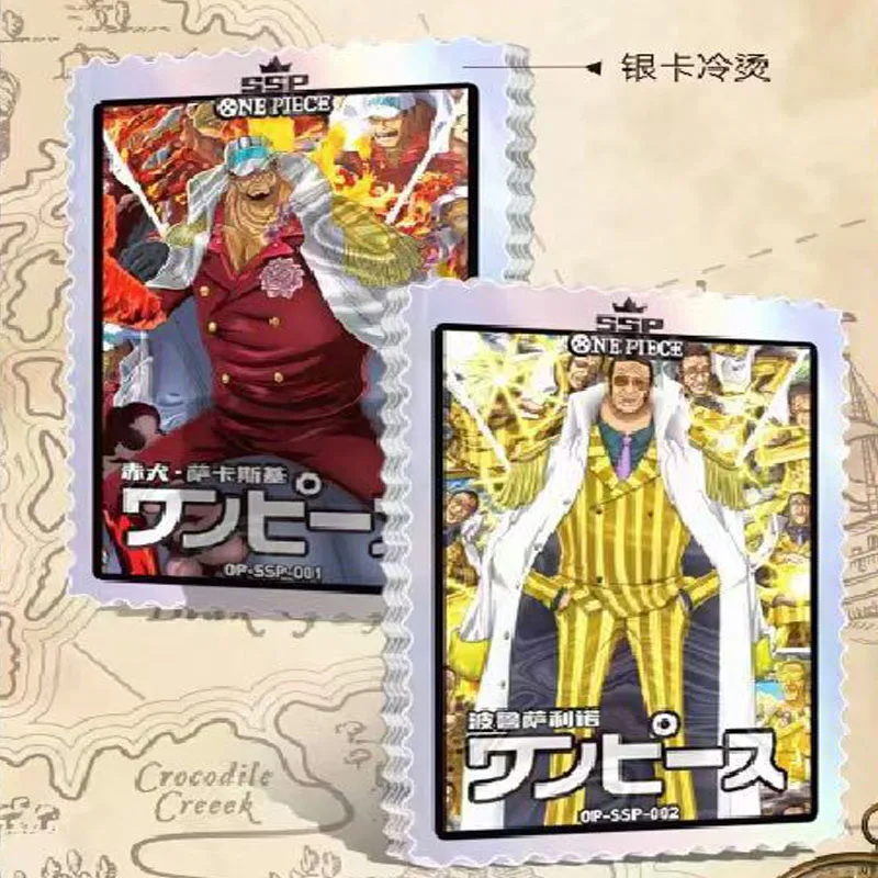 Ensemble de cartes dorées du nouveau monde, une pièce, vente en gros, jeu de cartes à collectionner officiel d'anime japonais, coffret cadeau de Collection pour les Fans