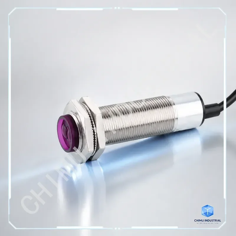 【CHIMU INDUSTRIAL】 for SZ-GYT-2MJMFS1 Photoelectric Switch M18 Retro-reflective NPN PNP NO NC DC