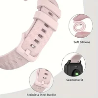 Bracelets de montre en Silicone pour Garmin Venu 4/3/2/2s, 18mm 20mm 22mm, bracelet pour Garmin Vivoactive 6/5/4/3/Forerunner 245 6
